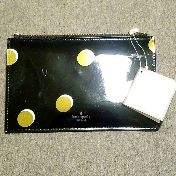 NWT Kate Spade Zipper Clutch+Accessories! - Picture 3 of 7
